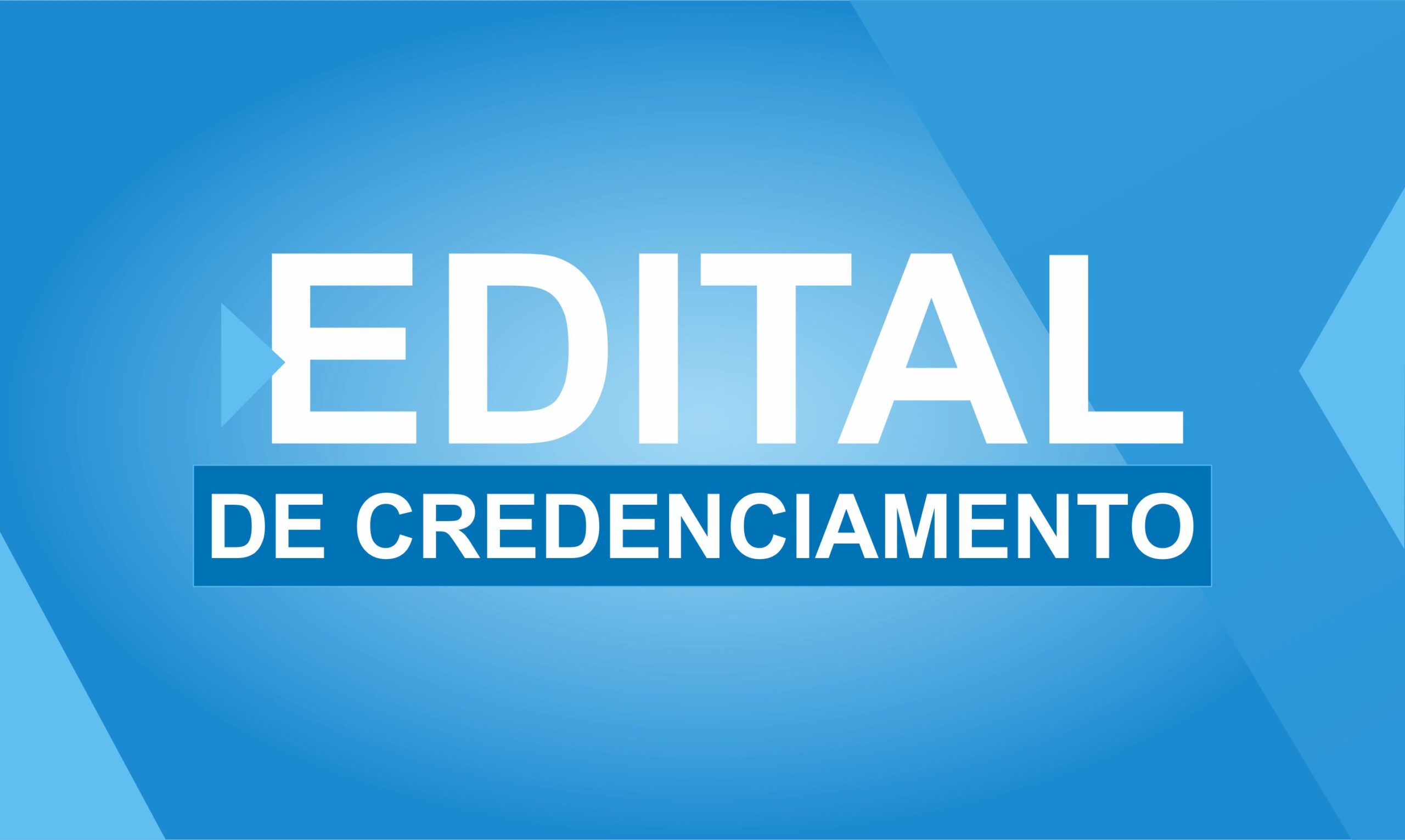 AVISO DE EDITAL DE CREDENCIAMENTO Nº. 00003/2024